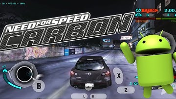 Запуск на смартфоне Need for speed Carbon, android, Snapdragon 845, dolphin emulator