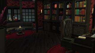 Ep# 566   Cozy Study and Book Nook    The Sims 4 Gallery - Rooms