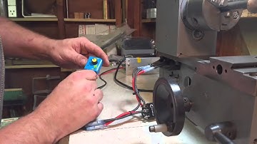 Sieg Mini lathe rebuild #16 Reversing switch test