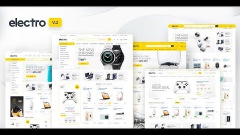 Demo Content Import┇ Electro-2.0 ┇  Electronics Store WooCommerce Theme