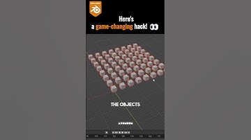 Blender 3D Hack: Instantly Randomize Objects Like a Pro! 🎲