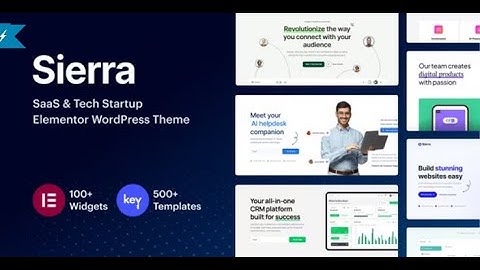 Ultimate Sierra Installation Guide: Setup Your SaaS & Tech Startup Elementor WordPress Theme