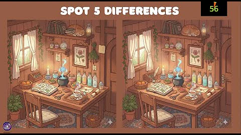 Can You Spot All 5 Differences? | 60-Second Brain Test | QuizziWoo