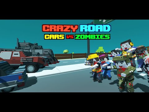 Crazy Road: Mobil vs Zombies
