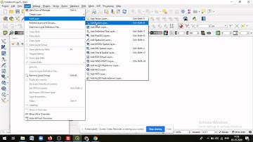 Add Raster Layer in QGIS