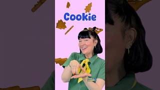 Teach your baby to sign COOKIE like this! 🍪 First Words 23 #signlanguage #babysigns #challenge