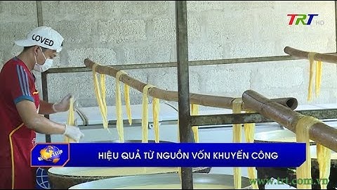 Hiệu quả từ nguồn vốn khuyến công