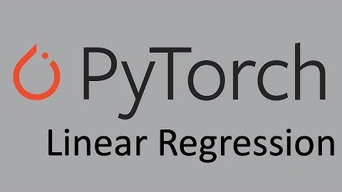 PyTorch - Linear Regression implementation