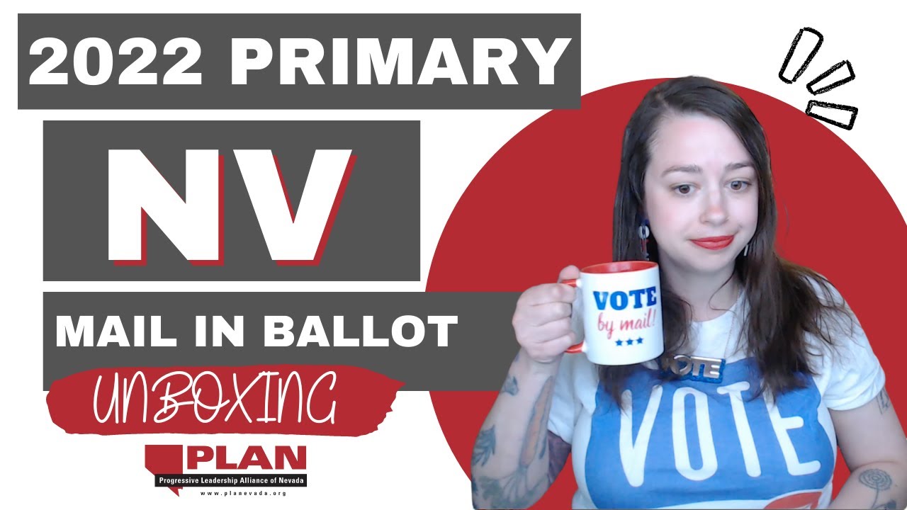 2022 Nevada Primary Election Mail Ballot 