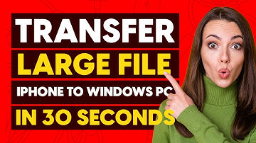 How to Transfer Large Videos from iPhone to PC without Error!