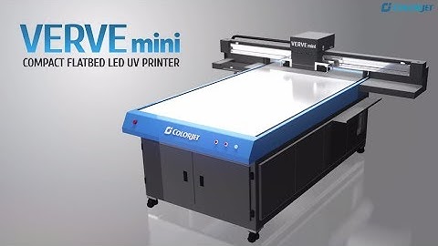 Versatile Flatbed LED UV Printer - Verve Mini | Mobile Cover Phone Case Printing Machine