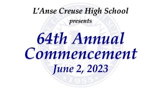 L'Anse Creuse High School 2023 Commencement