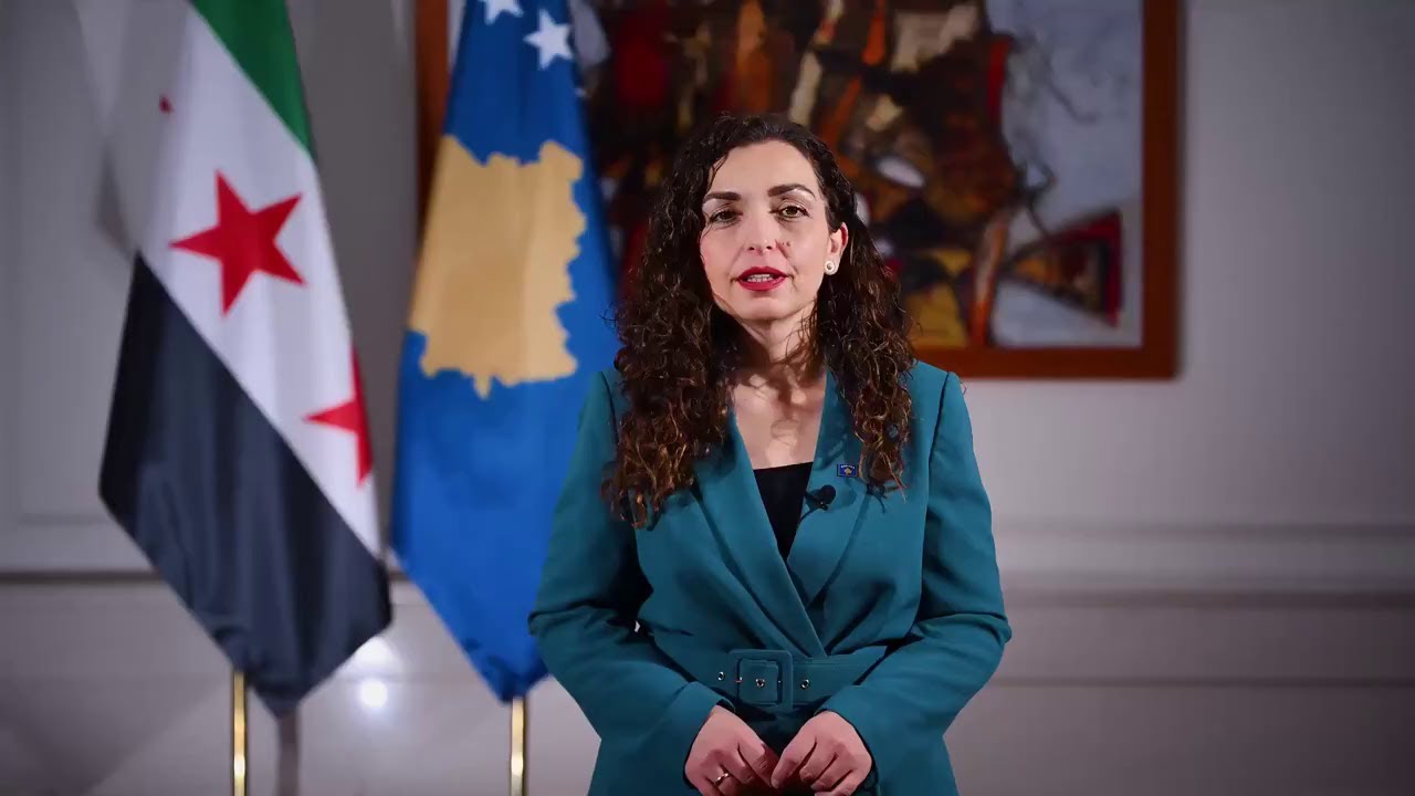 Kosovo president Osmani congratulates Syria on Liberation Day