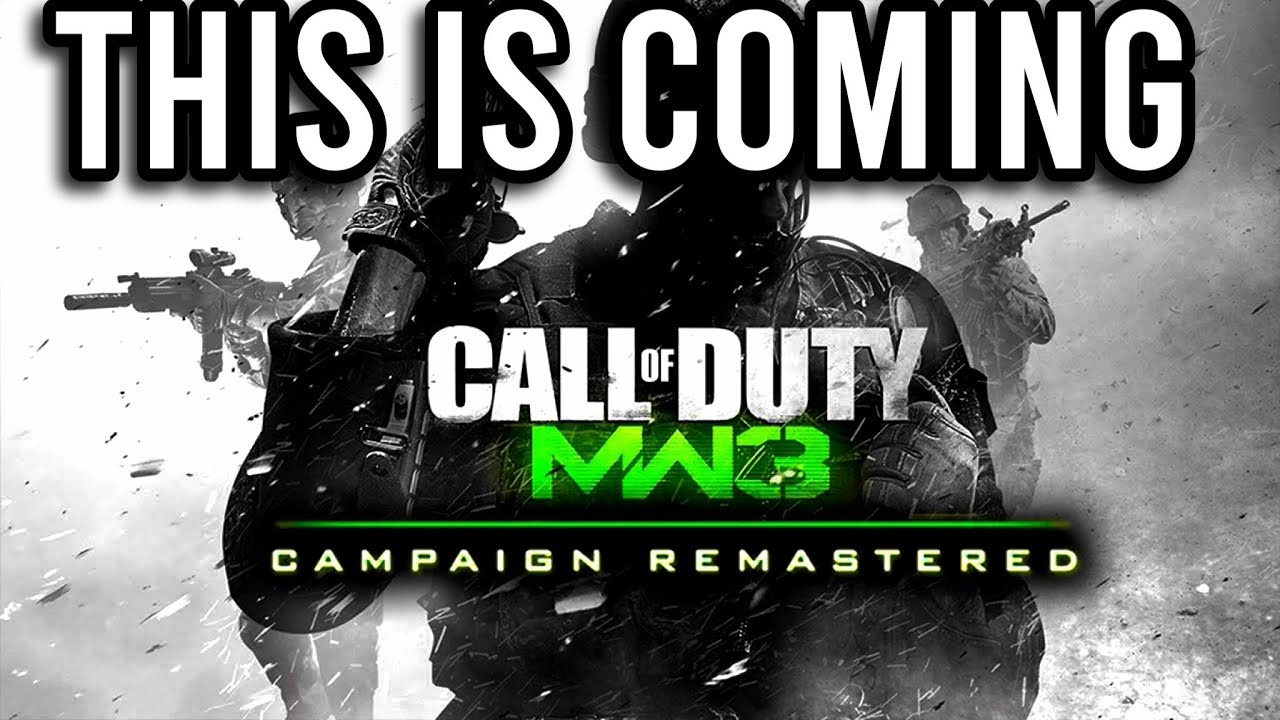 øge Sammenbrud Nysgerrighed MW3 Remastered is Coming.. Whats Going On? - YouTube
