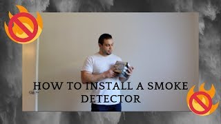 How to Install a Smoke Detector 💨