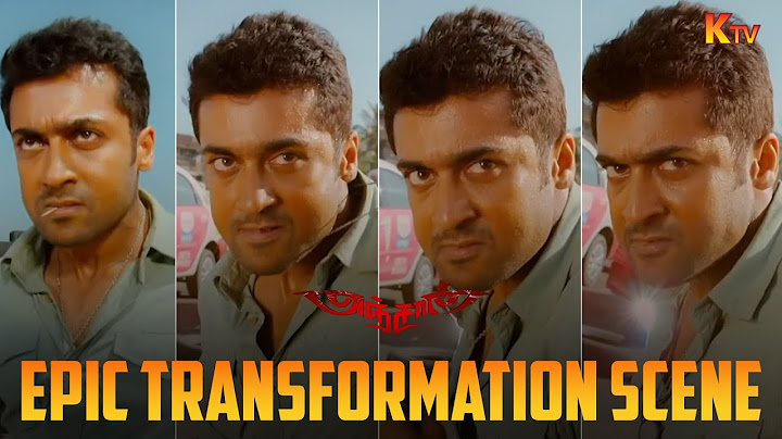 Raju bhai’s Ultimate Transformation🔥| Anjaan Movie Scene | Suriya | Samantha | KTV