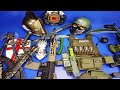 Military and Medieval Weapons Toys ! Box of Toys Rifles,Swords,Guns & Equipment Toys