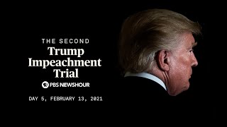 WATCH LIVE: Trump’s second impeachment trial underway in Senate | Day 5
