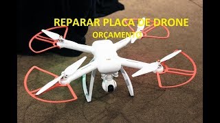 Reparar Placa de Drone - troca da memória frmware - ORÇAMENTO