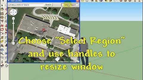 Sketchup for Google Earth: Part 1