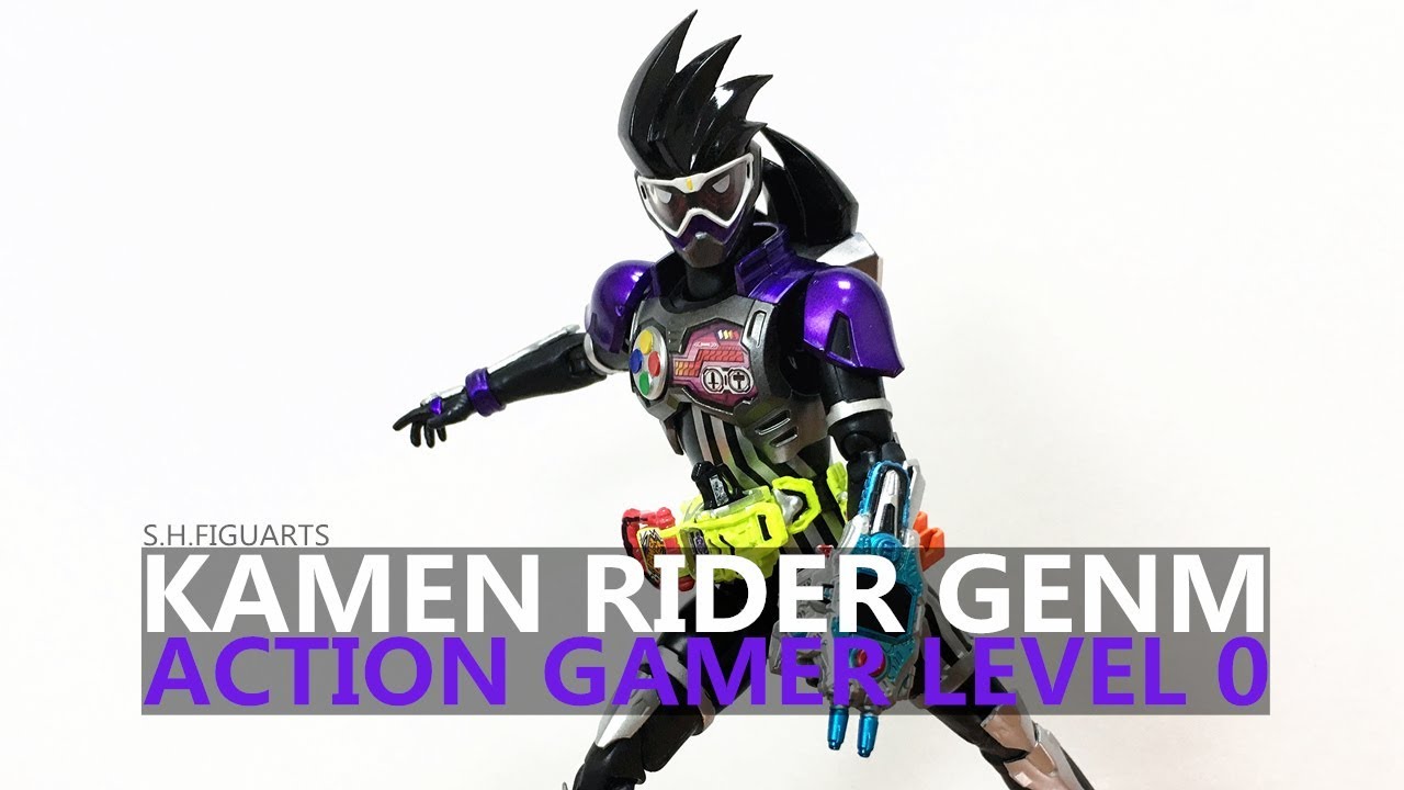 S.H.Figuarts Kamen Rider Genm - Action Gamer Level 0 (Unbox&Review