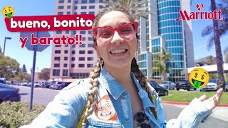 HOTEL ECONÓMICO cerca de DISNEYLAND CALIFORNIA🏰 HOTEL MARRIOTT SUITES ANAHEIM 🤑CUÁNTO CUESTA ???
