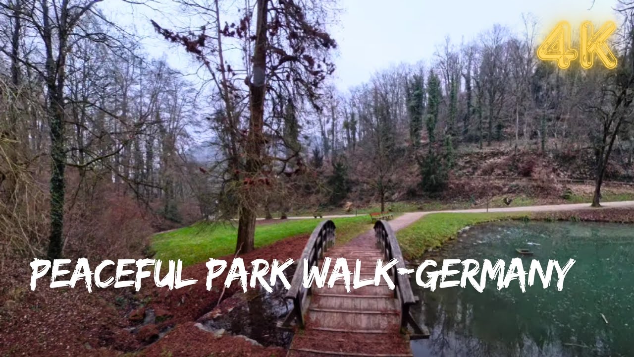 Germany - Relaxing walk countryside 4k