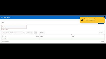 How To Validate Interactive Grid If No Data Found (No Record Found) In Oracle Apex