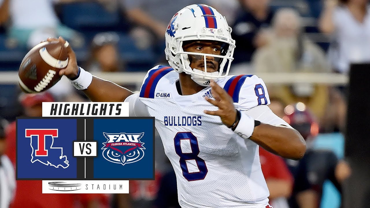 Louisiana Tech vs. Florida Atlantic Football Highlights (2018) | Stadium - YouTube