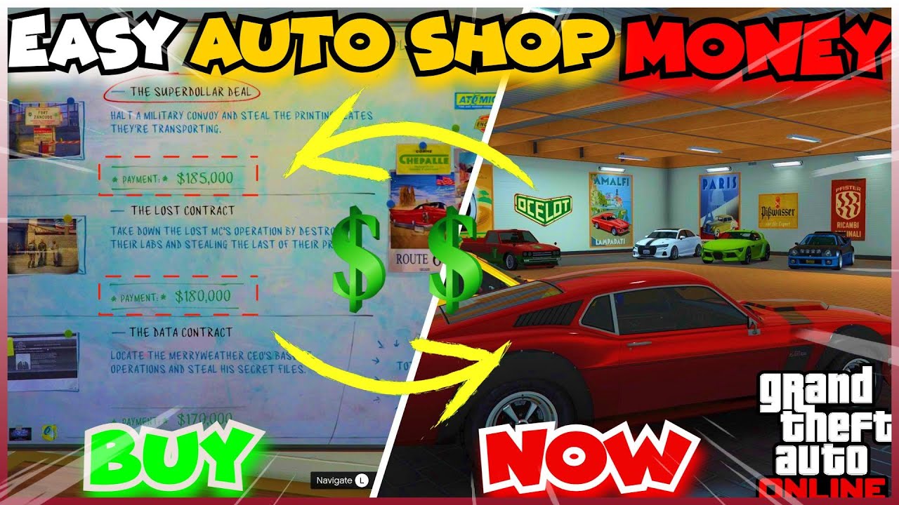 Make MILLIONS Quickly With THE AUTO SHOP In GTA ONLINE! (Auto Shop