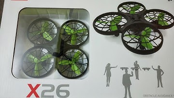 Syma X26 Drone Unboxing and Review in Hindi