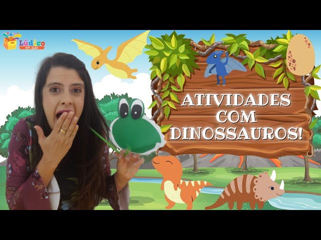 Brincadeiras de dinossauros: 12 atividades para divertir as crianças