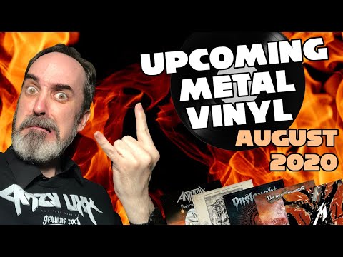 Metal Vinyl Releases for August 2020: Onslaught, Carcass, Anthrax, Venom, and others