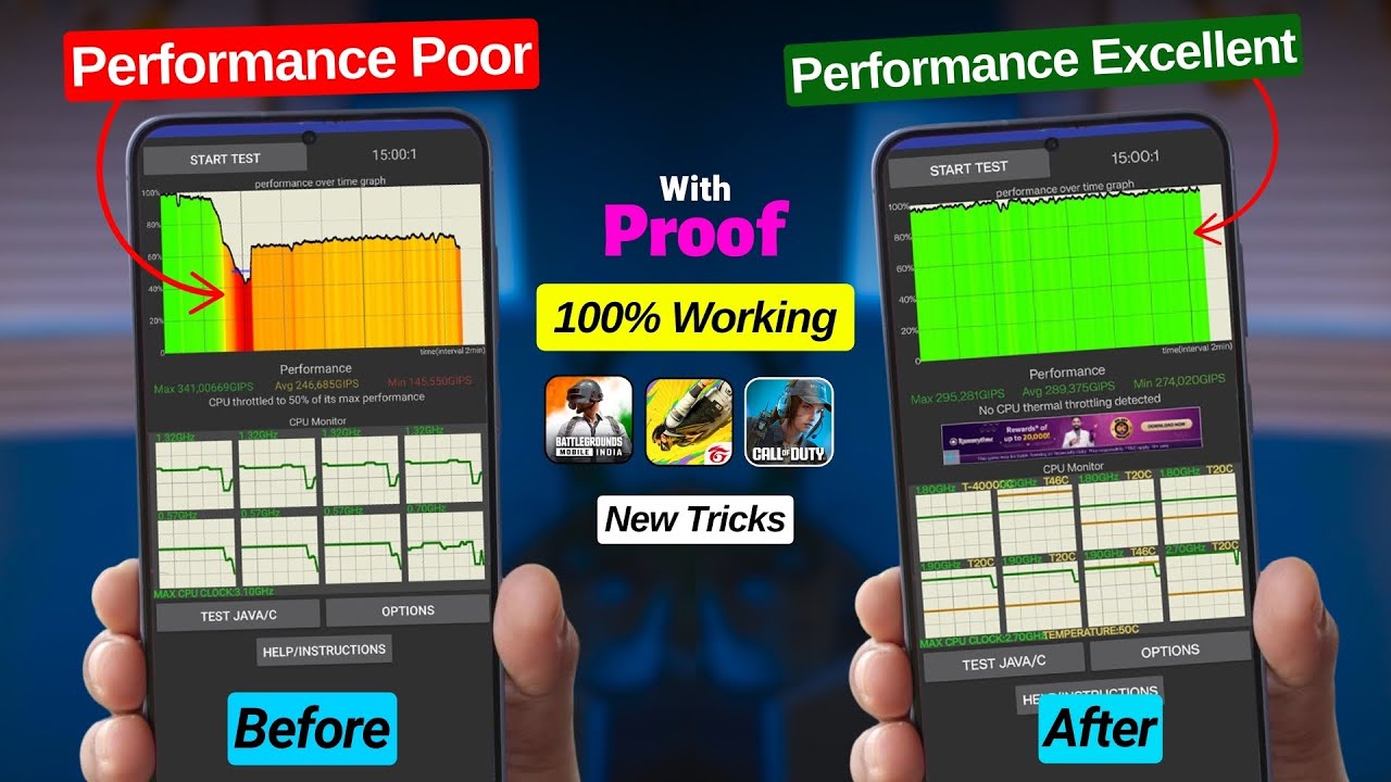 Convert Any Phone into a Gaming Phone [No Root] 2025 New Tricks | BGMI Lag Fix