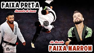 Jiu Jitsu -  DUELO SENSACIONAL  - Faixa Preta vs Faixa Marrom