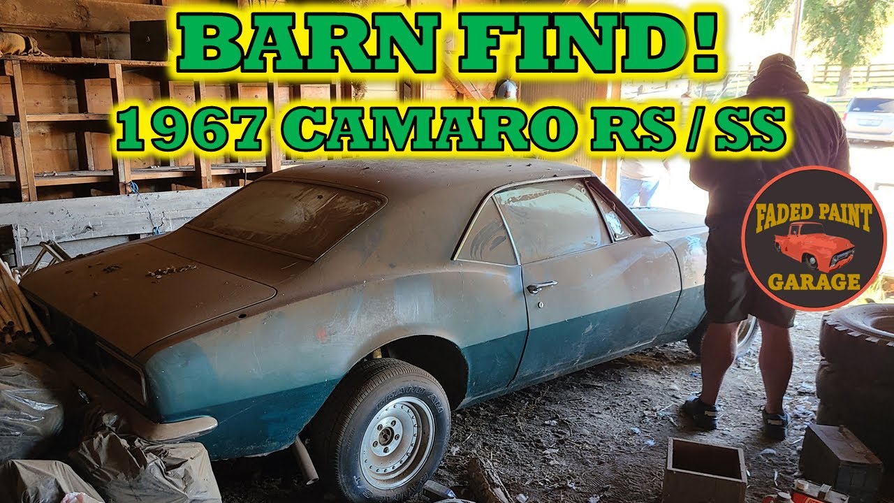 1967 Camaro RS / SS Barn Find!