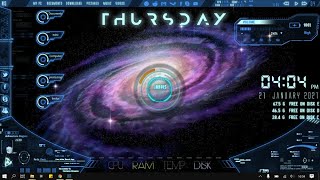 Cara Mengubah tampilan Desktop menggunakan Rainmeter screenshot 5