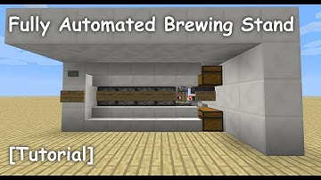 Fully Automated Brewing Stand [Tutorial] Minecraft 1.5