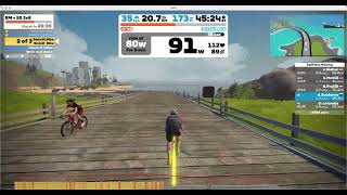 Тренировки в ZWIFT. 20 декабря 2022 года