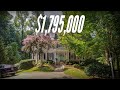 Extraordinary 7-Bedroom Home Now For Sale in Raleigh, North Carolina
