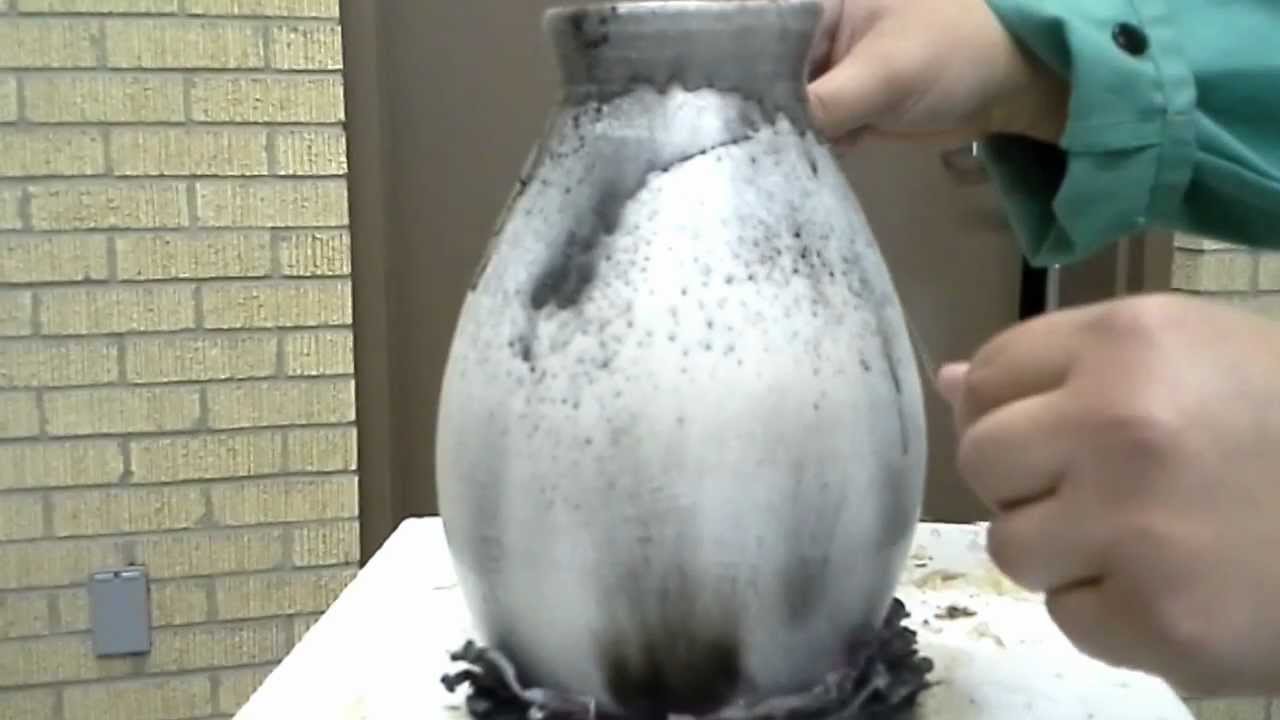 Horse Hair Firing a Vase