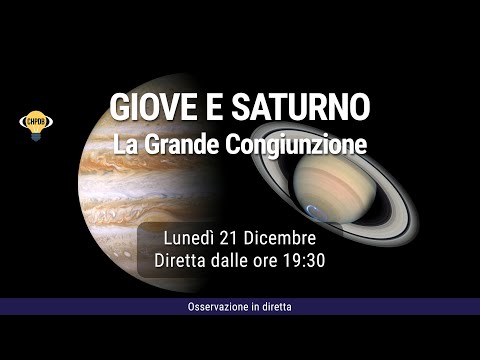 Video: Dov'è la congiunzione Giove Saturno?