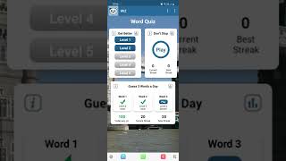 WIZ - Word Quiz - Guess 3 Words a Day #18 screenshot 4