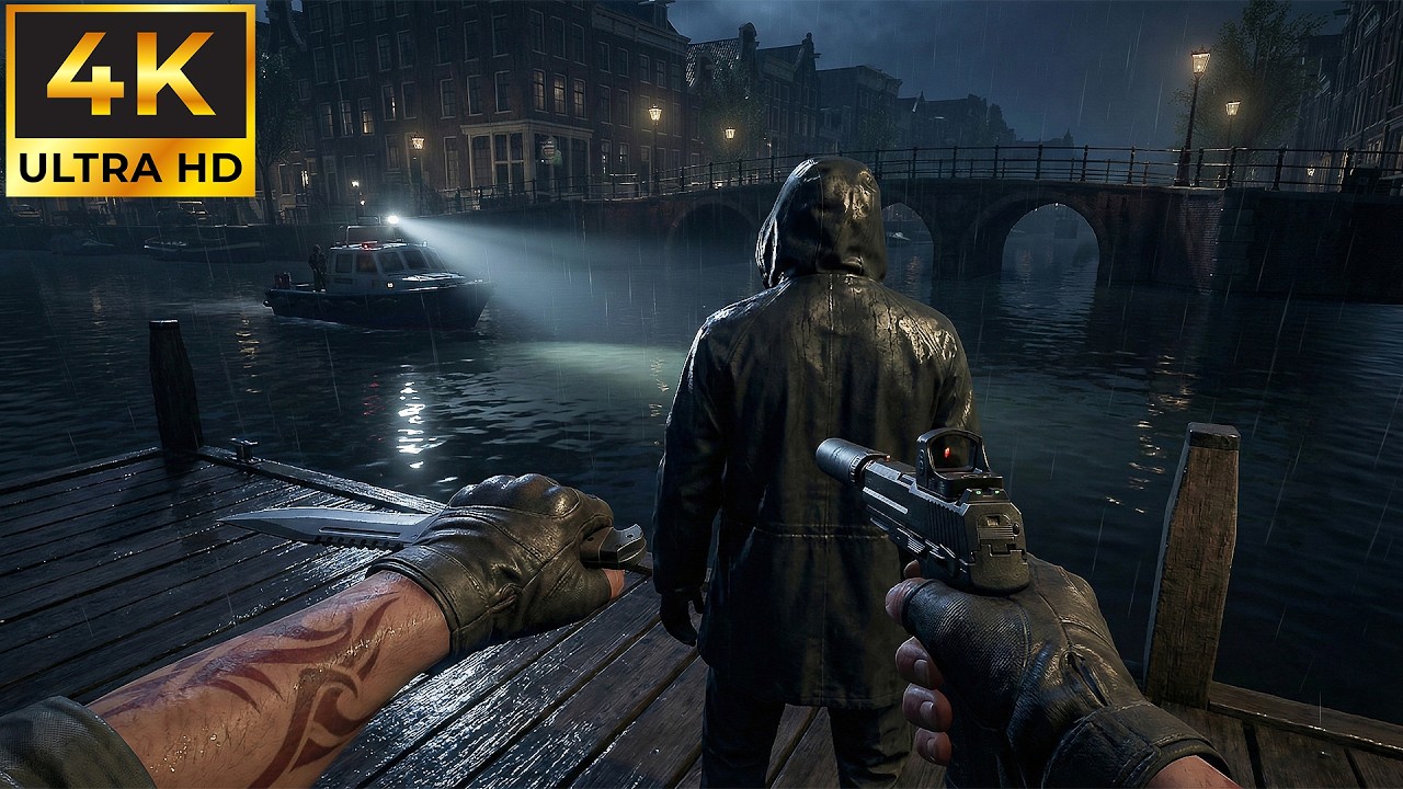 Stealth Operation In Amsterdam | Call Of Duty MW2 Ultra Graphics Gameplay (4k HDR 60FPS) PS5