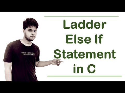 Ladder - Else If Statement in C Programming Language
