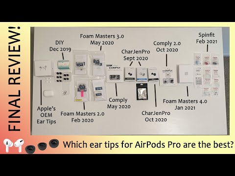 What are the best Memory Foam Ear Tips for Apple AirPods Pro? - Final Comparison!