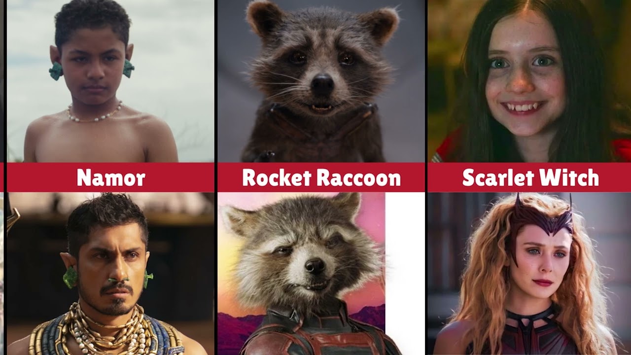 Kid Versions of MCU Characters