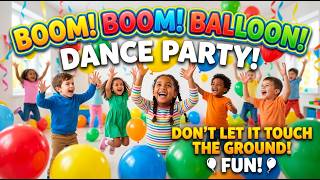 The Balloon Song! 🎈 Bouncy Dance Song for Kids | Children’s Choir #kidssongs