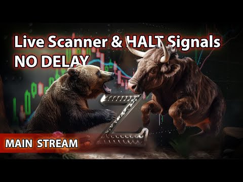 🌊Live Scanner and Day Trade Ideas, NO DELAY. Morning Gappers Momentum and Halt Scanner 07/10/2025