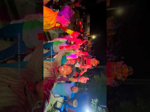 Telangana Gattu midha 🕺❤️‍🔥💥 #shorts #gangadharbheemanala #dance #ganapati #visarjan